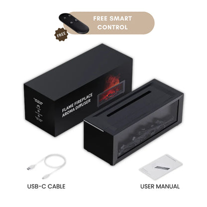 Nordflame™ – Cozy fragrance diffuser with fire effect