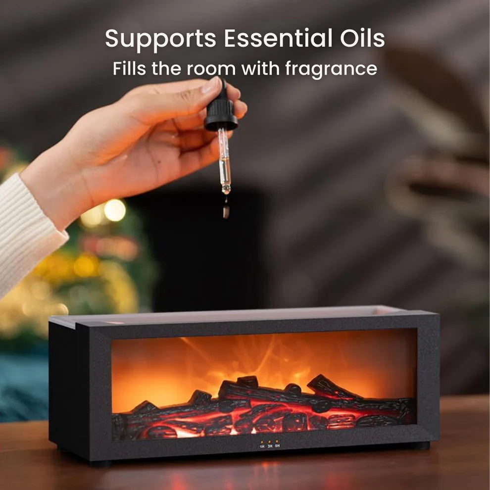 Nordflame™ – Cozy fragrance diffuser with fire effect