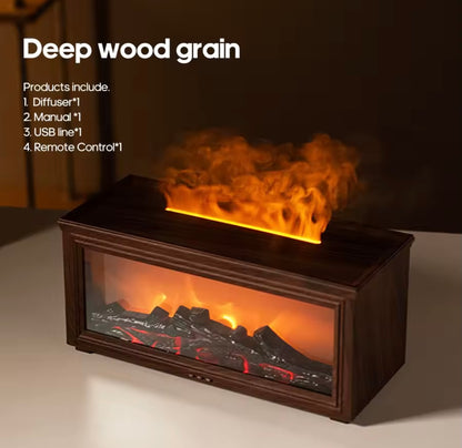 Nordflame™ – Cozy fragrance diffuser with fire effect